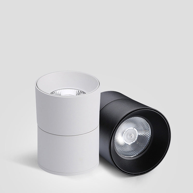 Opvouwbare metalen plafonddownlight Eenvoud LED-inbouwspot voor gang