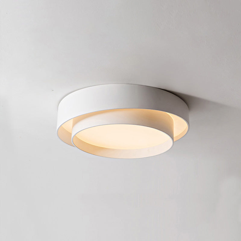 Ronde inbouwlamp van acryl, moderne eenvoud, inbouwspot voor slaapkamer