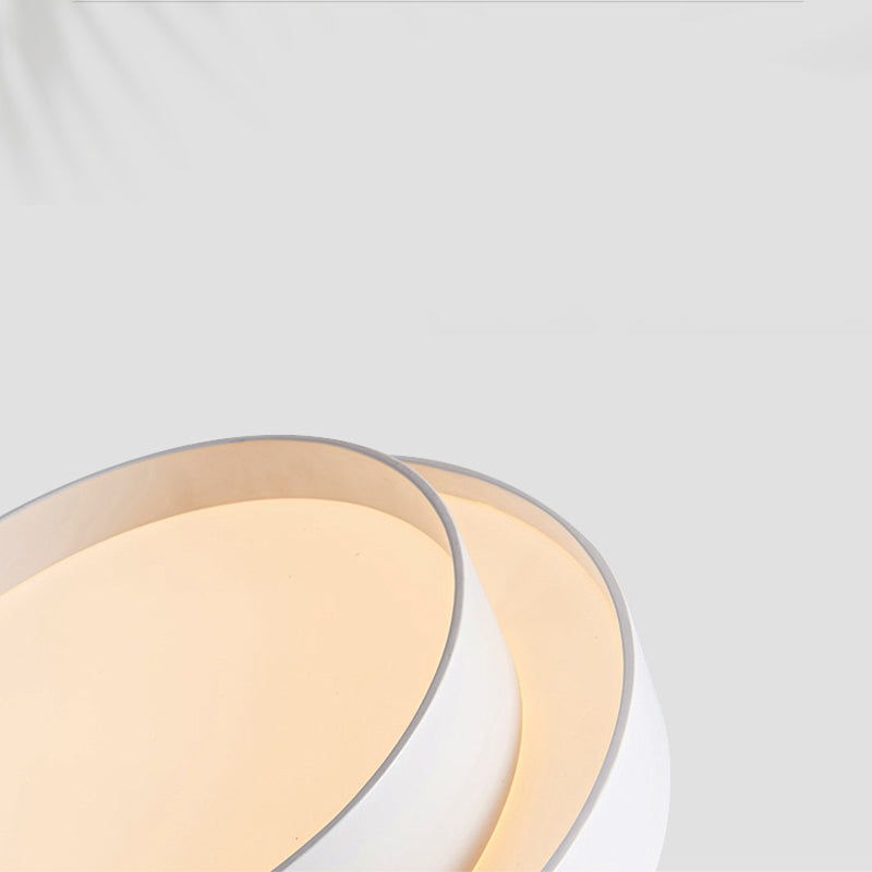 Ronde inbouwlamp van acryl, moderne eenvoud, inbouwspot voor slaapkamer