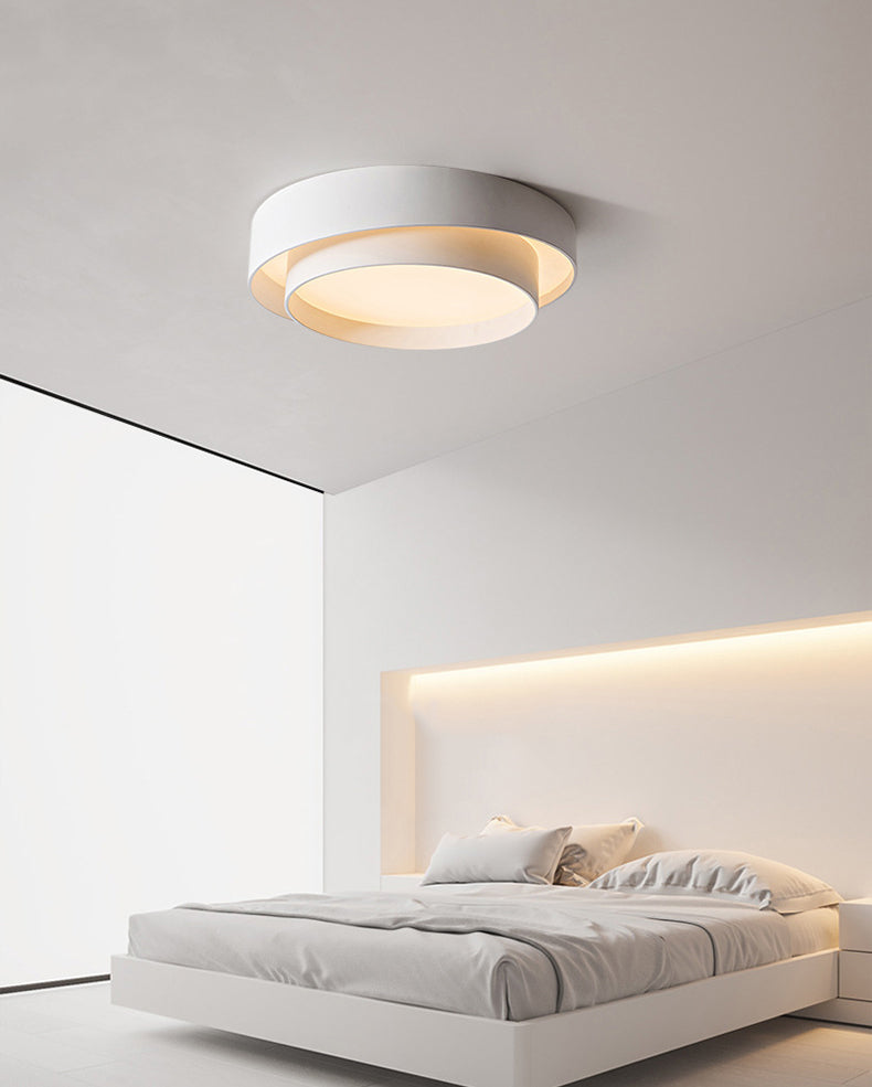 Ronde inbouwlamp van acryl, moderne eenvoud, inbouwspot voor slaapkamer