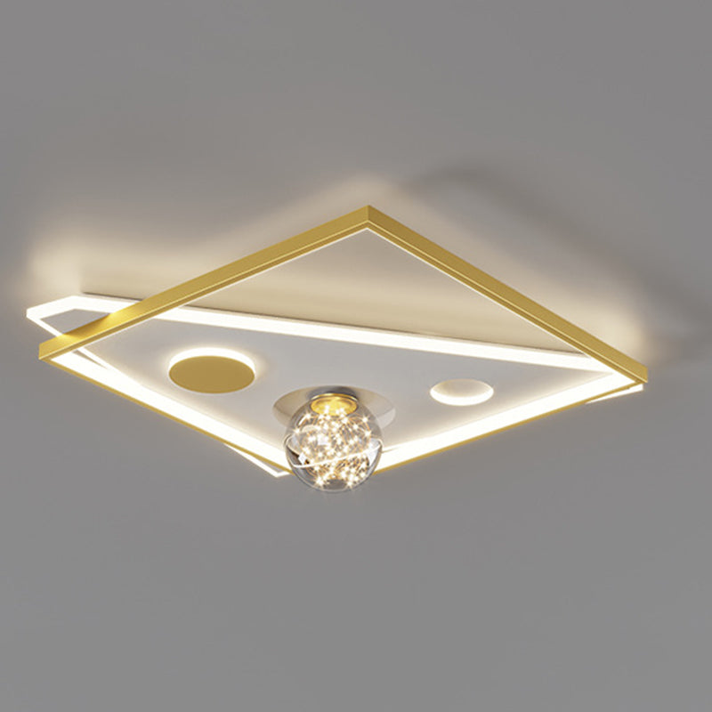 Flushmount Light LED Light Creative Bedroom Light Bar Light