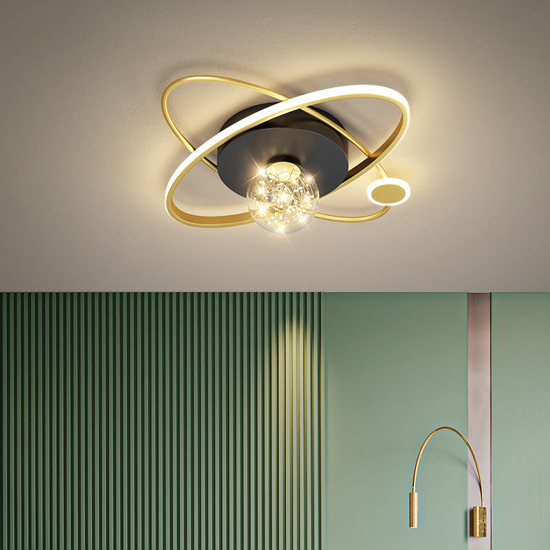 Lámpara de techo incorporada Lámpara LED creativa lámpara de dormitorio lámpara de restaurante