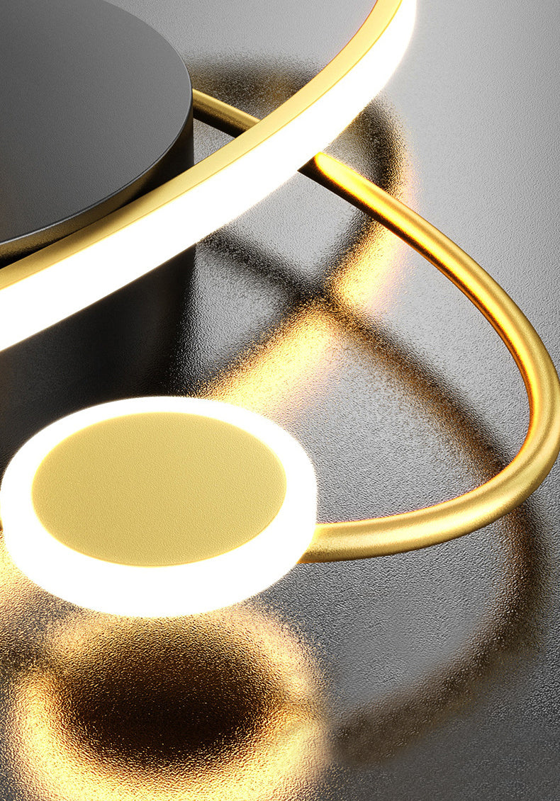 Lámpara de techo incorporada Lámpara LED creativa lámpara de dormitorio lámpara de restaurante