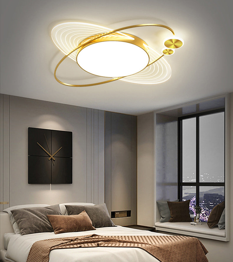 Ronde Flush Light Acryl Modern Flush Mount Plafond lichte armaturen voor slaapkamer