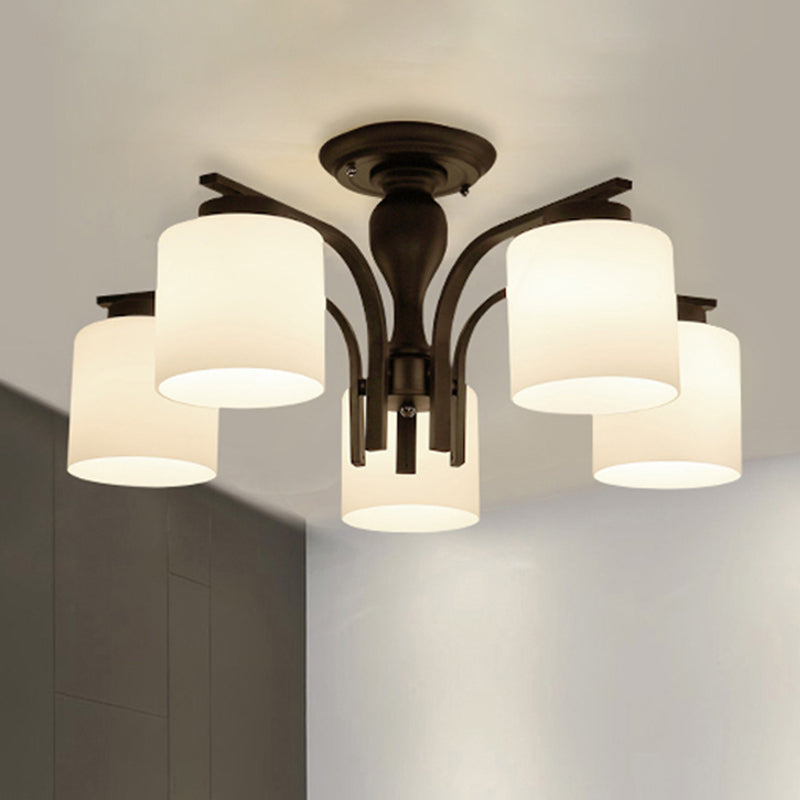 Sputnik Diseño de lámpara de techo de vidrio de vidrio Luz de techo