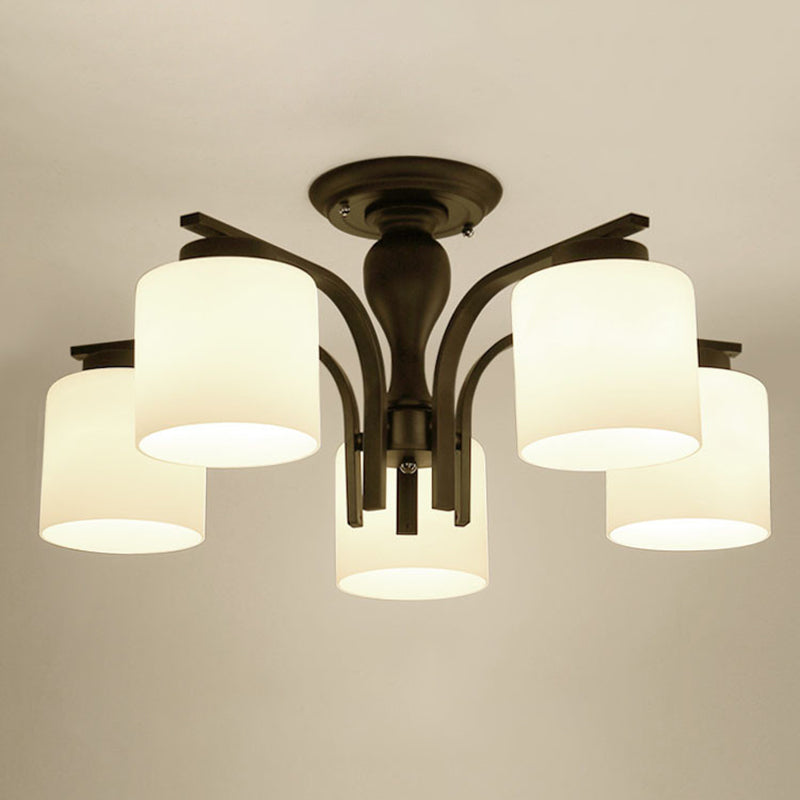 Sputnik Diseño de lámpara de techo de vidrio de vidrio Luz de techo