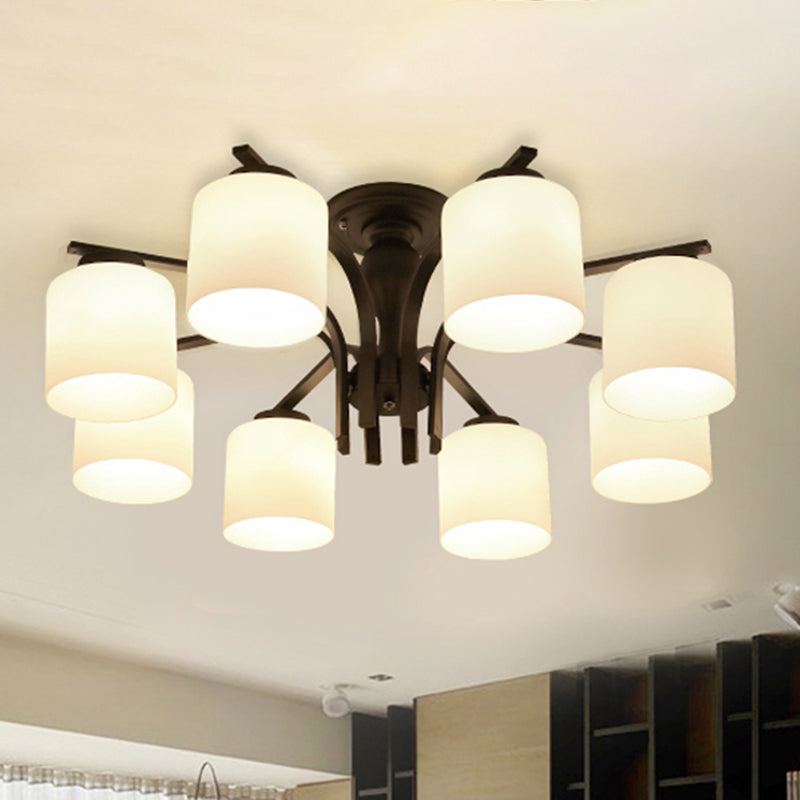 Sputnik Diseño de lámpara de techo de vidrio de vidrio Luz de techo