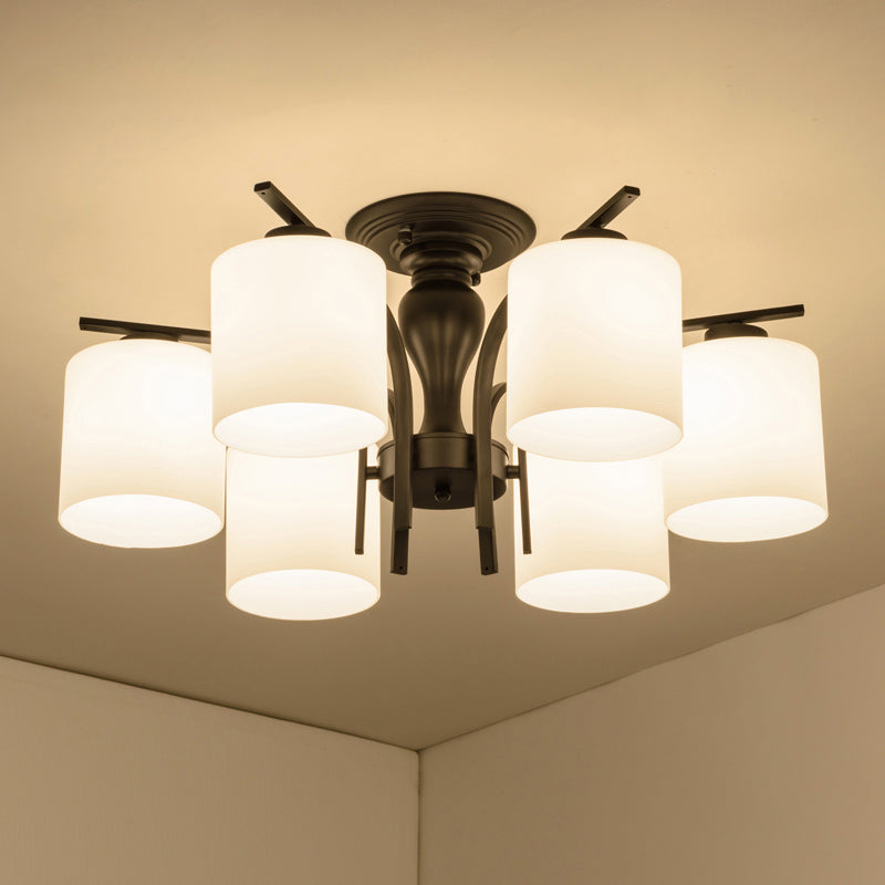 Sputnik Diseño de lámpara de techo de vidrio de vidrio Luz de techo