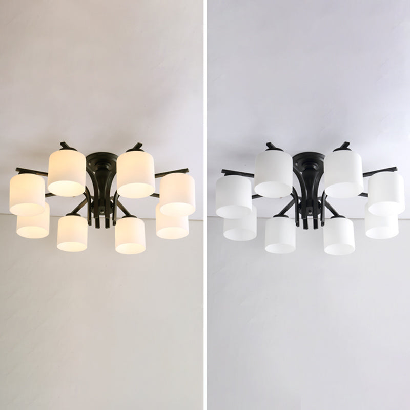 Sputnik Diseño de lámpara de techo de vidrio de vidrio Luz de techo