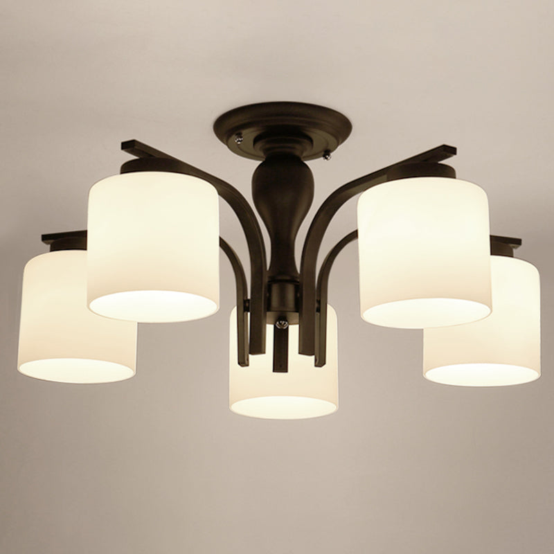 Sputnik Diseño de lámpara de techo de vidrio de vidrio Luz de techo