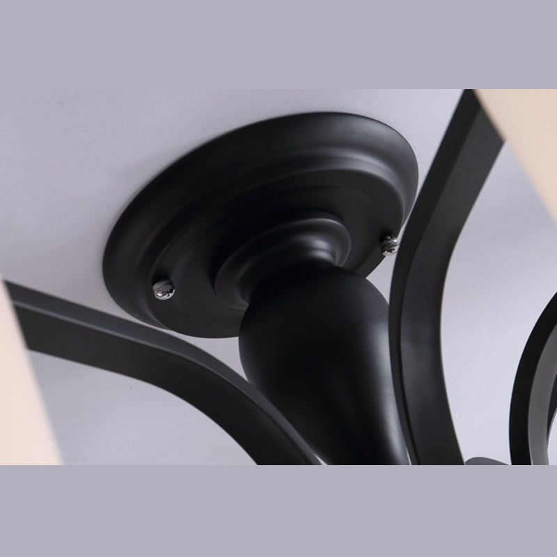 Sputnik Diseño de lámpara de techo de vidrio de vidrio Luz de techo