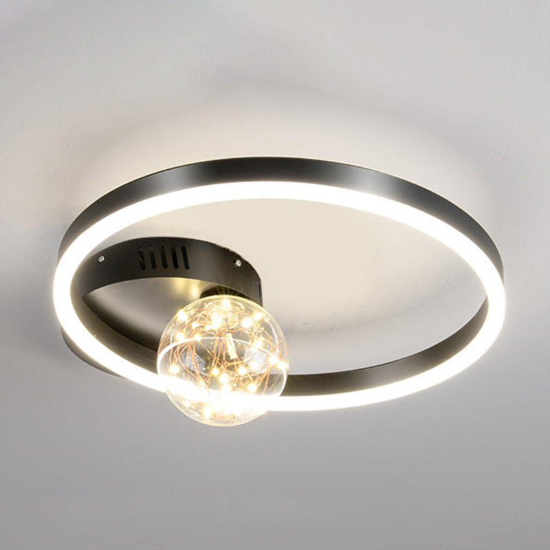Modern Minimalist Style Ceiling Light Fixture LED Light Bedroom Light Restaurant Light