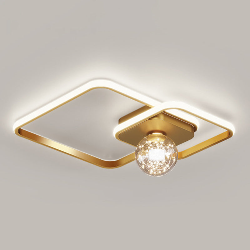 Lampe LED encastrée moderne, barre lumineuse créative pour chambre à coucher, Style moderne