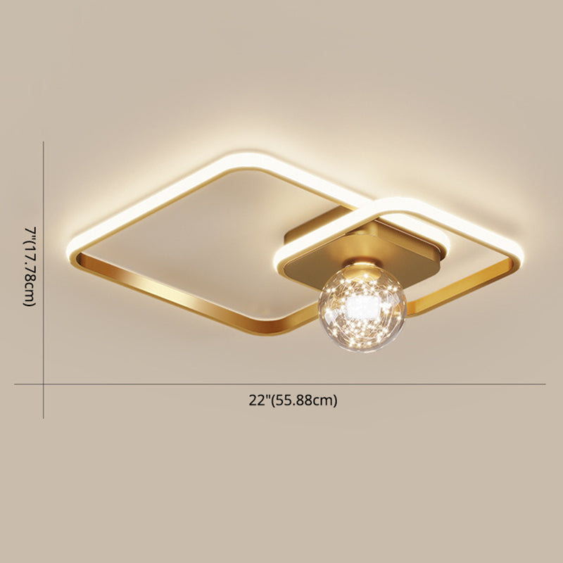 Modern Flushmount Light LED Light Creative Indoor Bedroom Light Bar Light in Modern Style