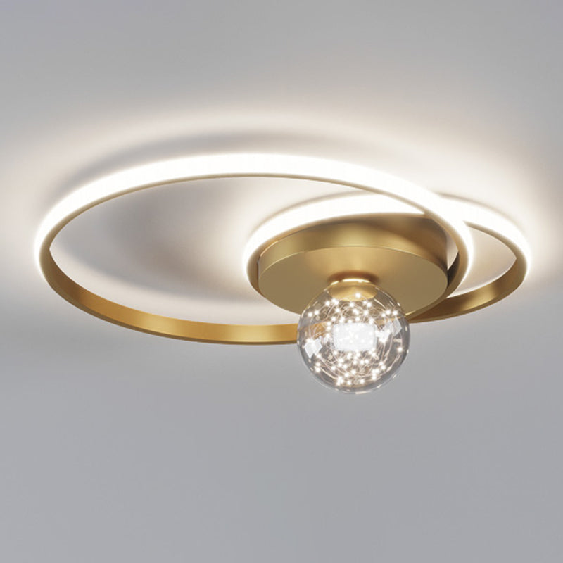 Lampe LED encastrée moderne, barre lumineuse créative pour chambre à coucher, Style moderne