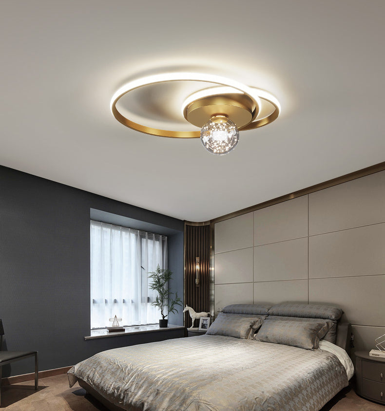 Lampe LED encastrée moderne, barre lumineuse créative pour chambre à coucher, Style moderne