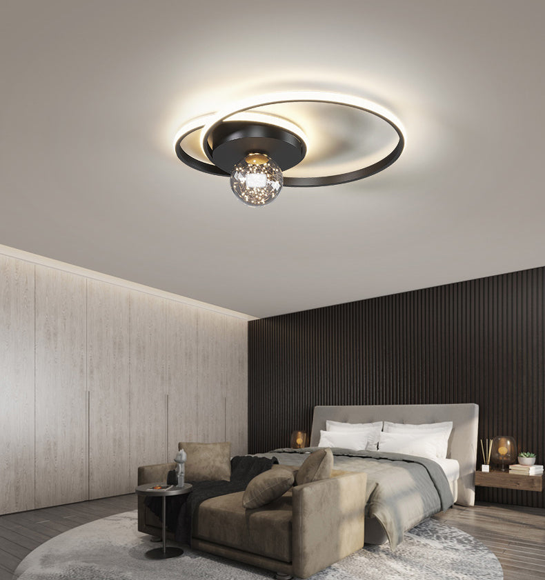 Lampe LED encastrée moderne, barre lumineuse créative pour chambre à coucher, Style moderne