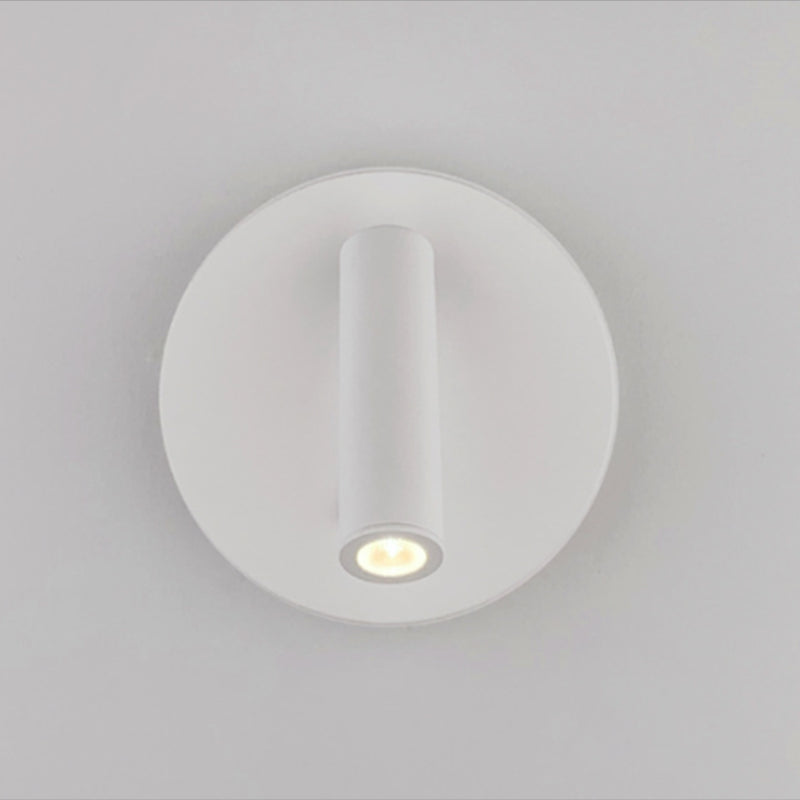 Modern Minimalist Style Cylinderical Sconce Light Fixtures Metal 2 Lights Wall Light