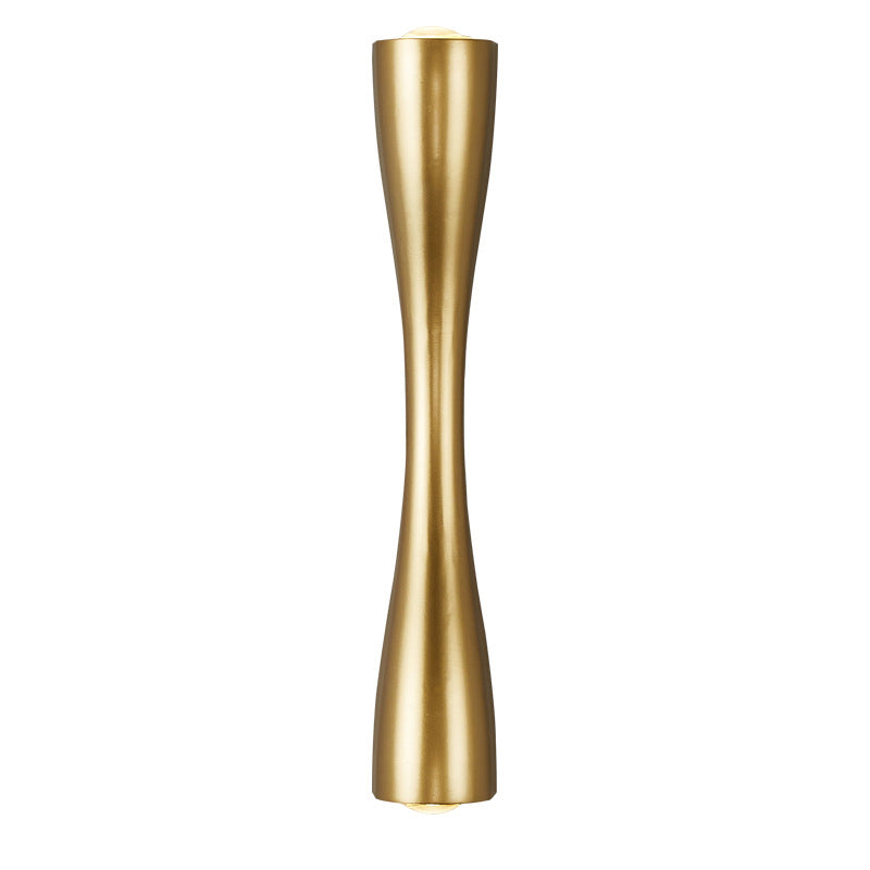 Mid-Century Tubes Wall Mount Light Fixture Metal 2 Lights Sconce