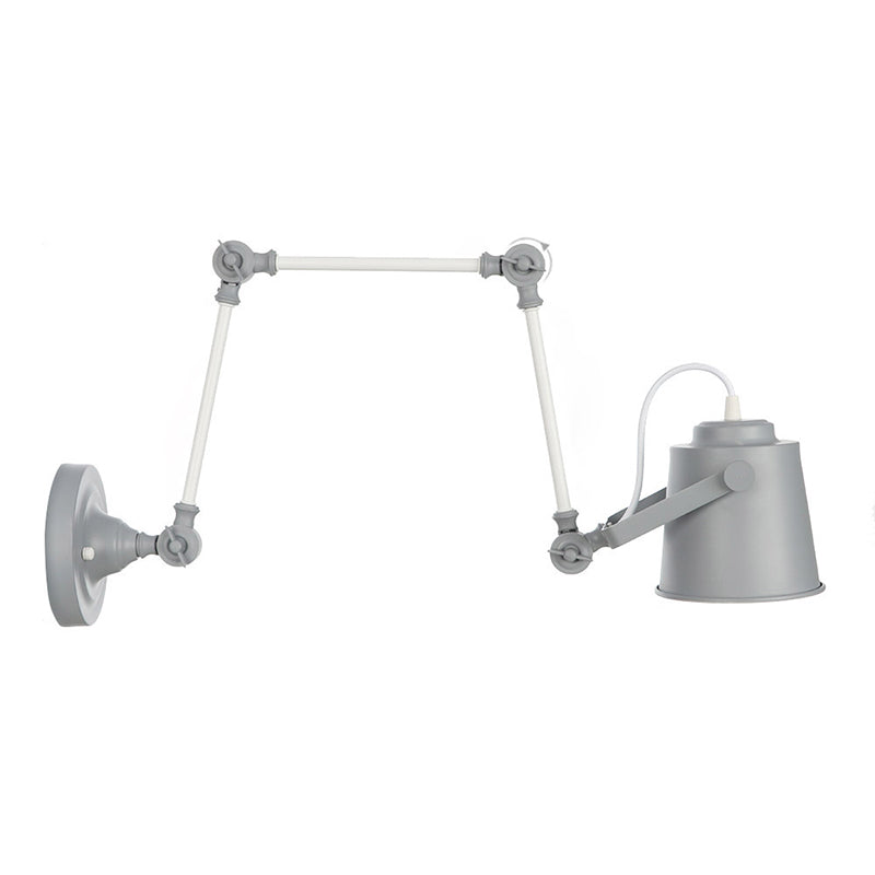 Longueur du bras réglable lampe murale macaron colorée moderne style simplicité style applique de bulbe lumière pour l'allée du couloir