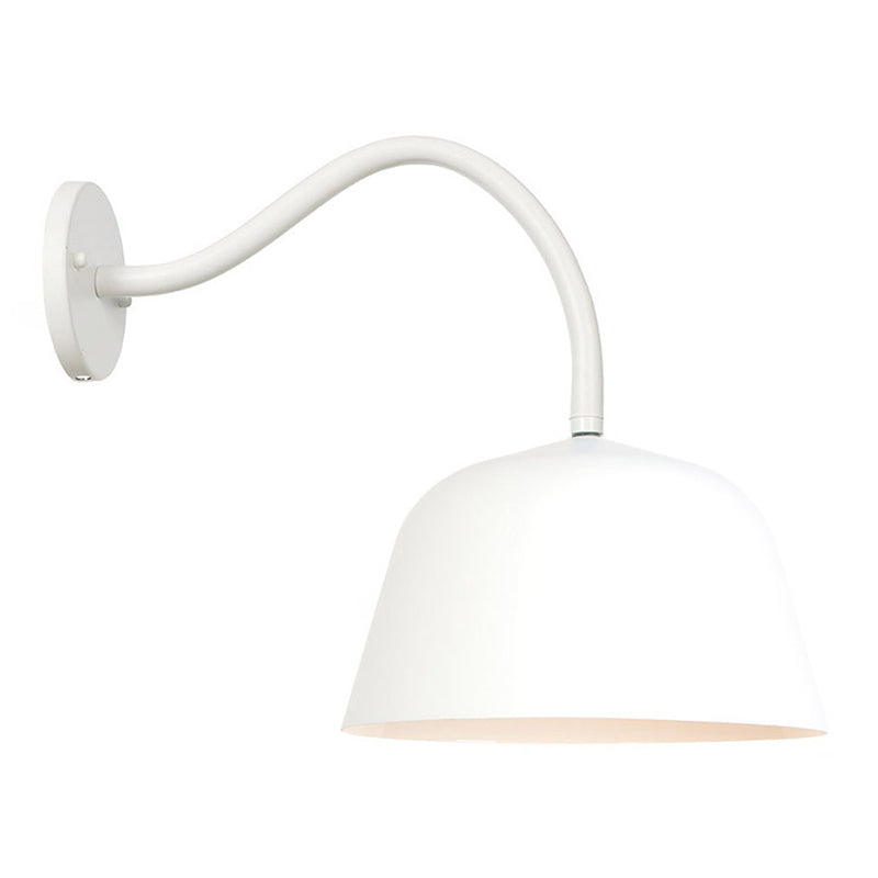 Nordic Simplicity Style Macaroon Wall Lamp 1-Light Metal Sconce Light for Bedroom Living Room