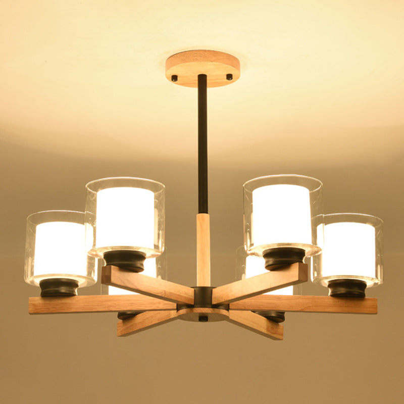 Lámpara de lámpara de cilindro de estilo nórdico Light Room Light Light.