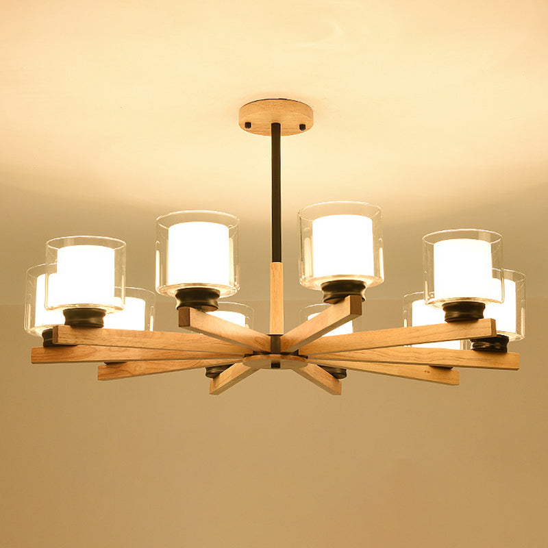 Lámpara de lámpara de cilindro de estilo nórdico Light Room Light Light.