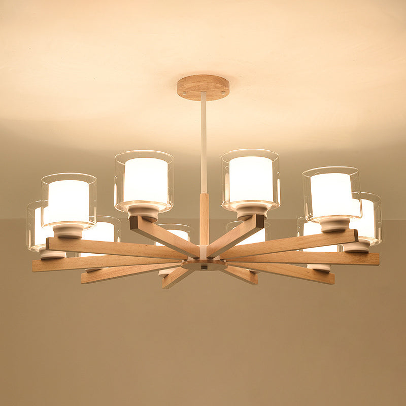 Lámpara de lámpara de cilindro de estilo nórdico Light Room Light Light.