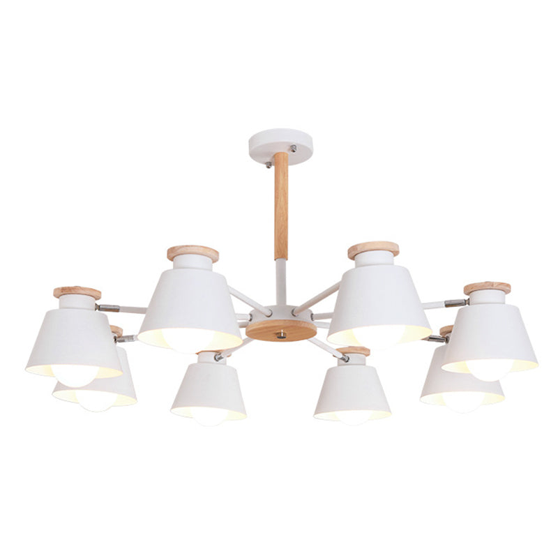 Modern Simplicity Bowl Chandelier Light Fixtures Metal Hanging Pendant Lights for Living Room