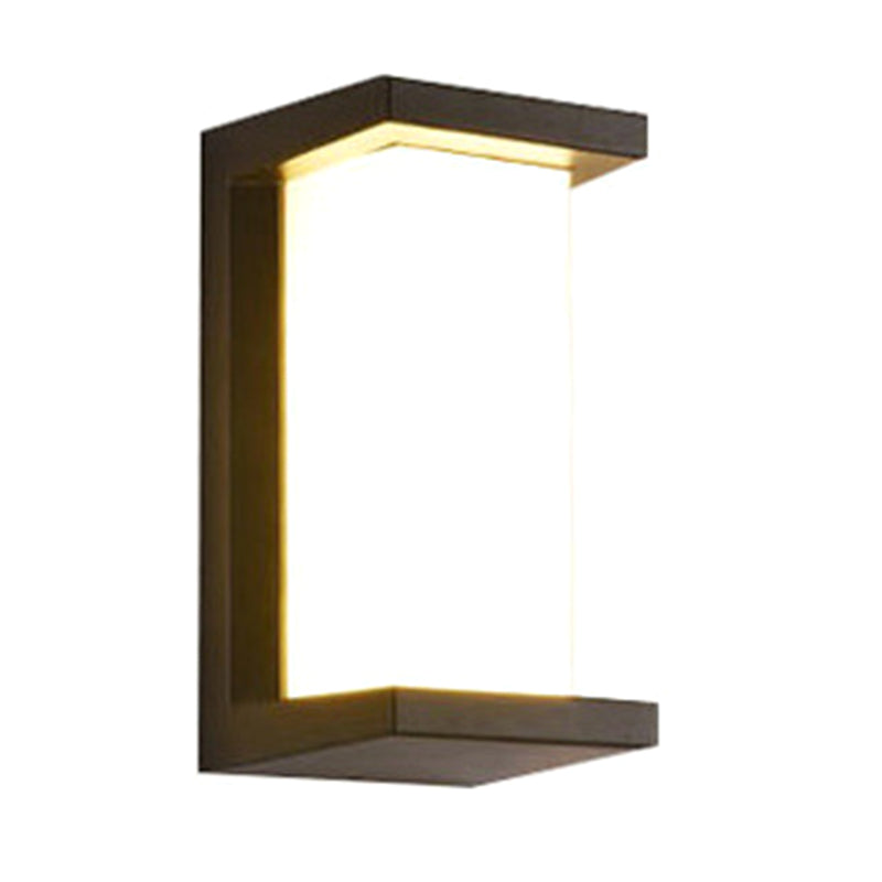 Modern Minimalist Style Wall Light Sconces Acrylic 1 Light Wall Lights for Outside Wall