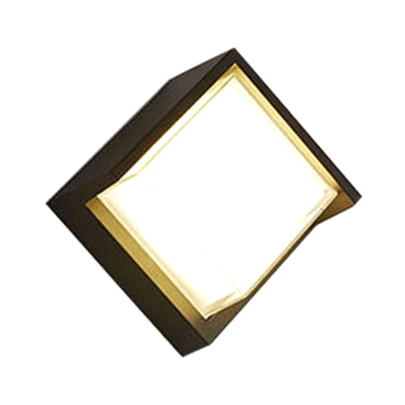 Modern Minimalist Style Wall Light Sconces Acrylic 1 Light Wall Lights for Outside Wall