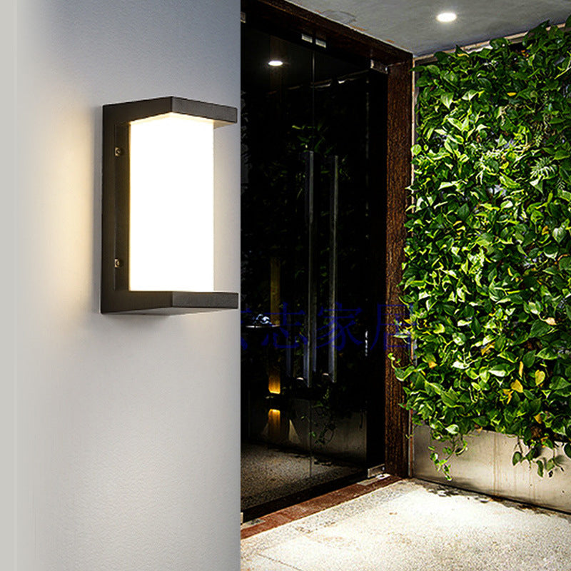Modern Minimalist Style Wall Light Sconces Acrylic 1 Light Wall Lights for Outside Wall