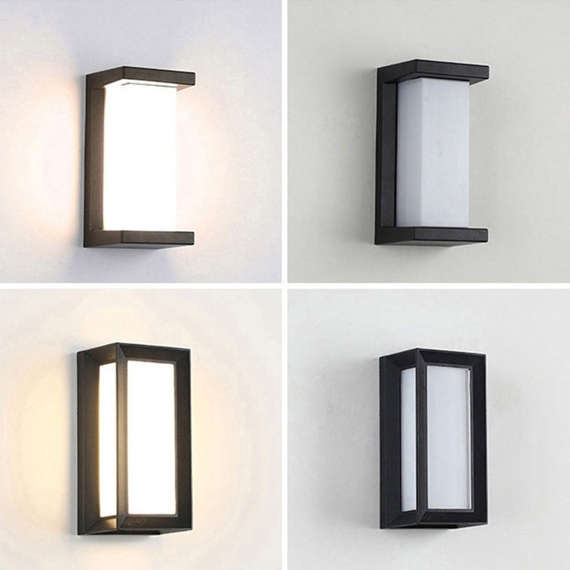 Modern Minimalist Style Wall Light Sconces Acrylic 1 Light Wall Lights for Outside Wall