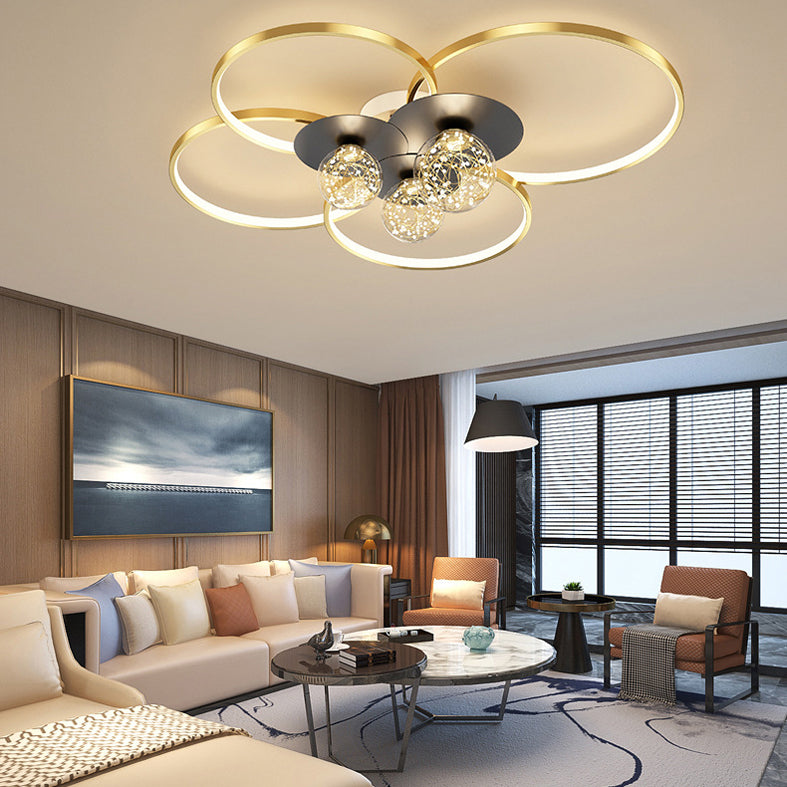 Unterputzleuchte im modernen Stil, LED-Kreisleuchte, Schlafzimmerleuchte, Restaurantleuchte