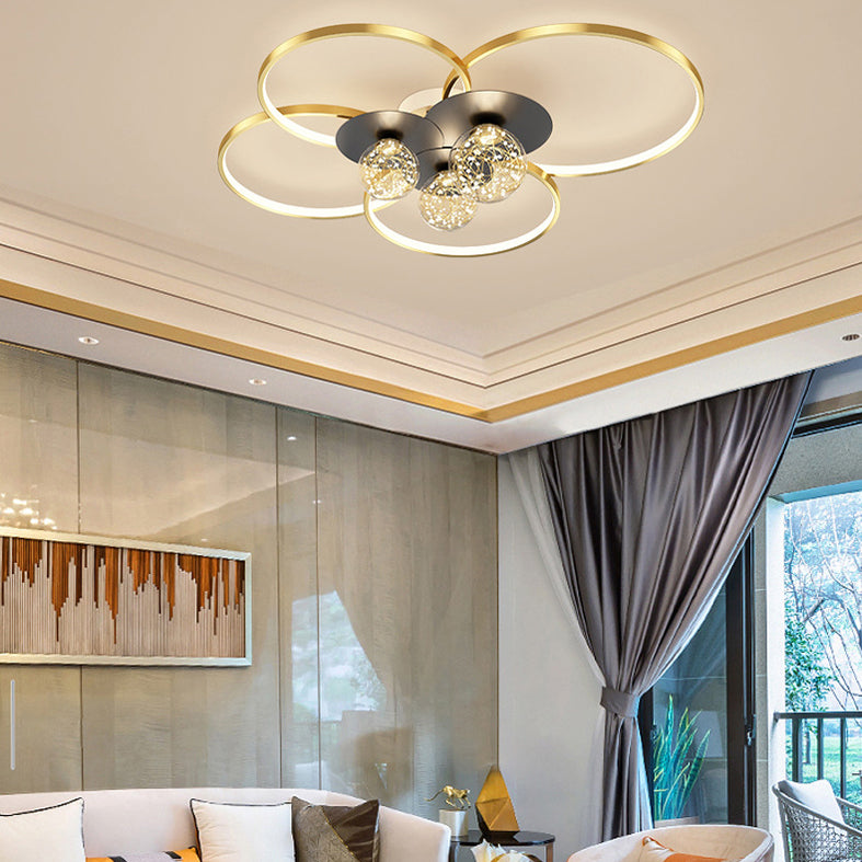 Unterputzleuchte im modernen Stil, LED-Kreisleuchte, Schlafzimmerleuchte, Restaurantleuchte