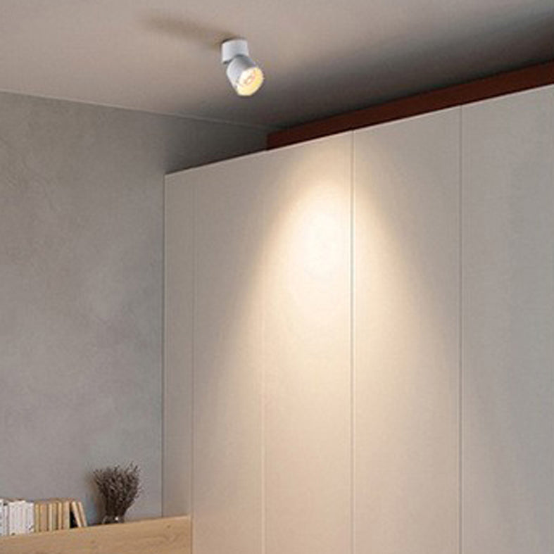 Opvouwbare metalen plafonddownlight Eenvoud LED-inbouwspot voor gang