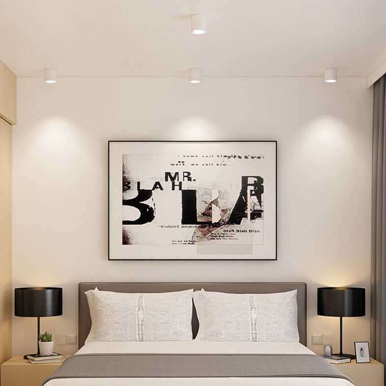 Opvouwbare metalen plafonddownlight Eenvoud LED-inbouwspot voor gang
