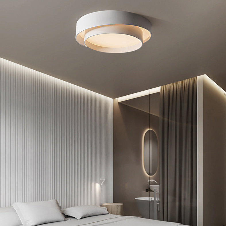 Ronde inbouwlamp van acryl, moderne eenvoud, inbouwspot voor slaapkamer