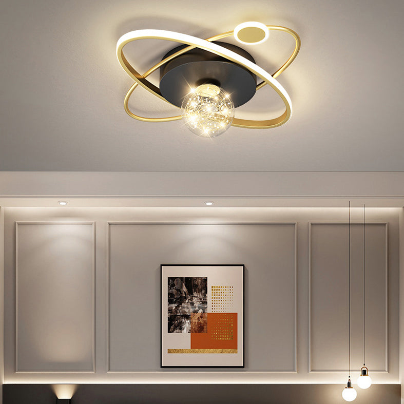 Lámpara de techo incorporada Lámpara LED creativa lámpara de dormitorio lámpara de restaurante