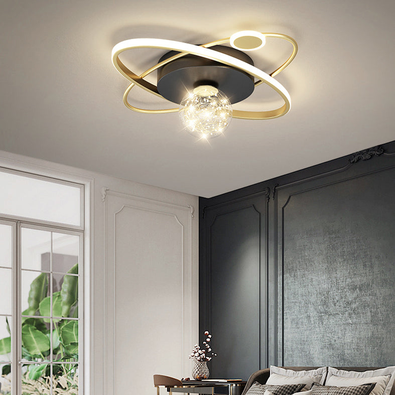 Lámpara de techo incorporada Lámpara LED creativa lámpara de dormitorio lámpara de restaurante