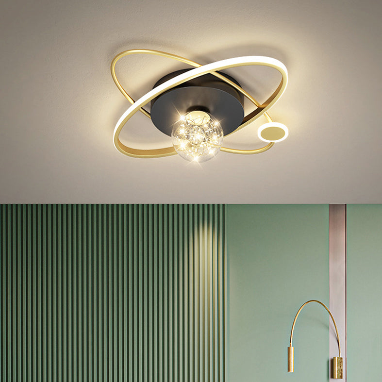 Lámpara de techo incorporada Lámpara LED creativa lámpara de dormitorio lámpara de restaurante