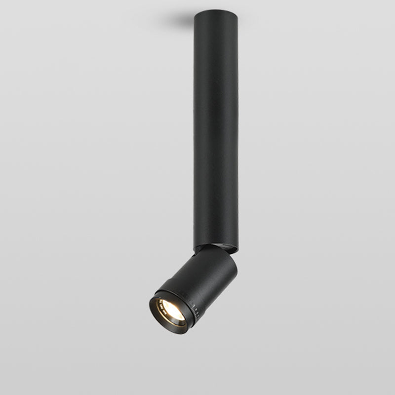 Neuartiges nordisches Röhrenstrahler-Aluminium-Wohnzimmer-LED-Downlight zur Unterputzmontage mit Fokusgetriebe