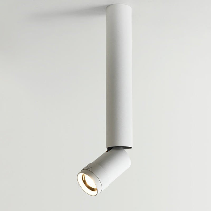 Neuartiges nordisches Röhrenstrahler-Aluminium-Wohnzimmer-LED-Downlight zur Unterputzmontage mit Fokusgetriebe