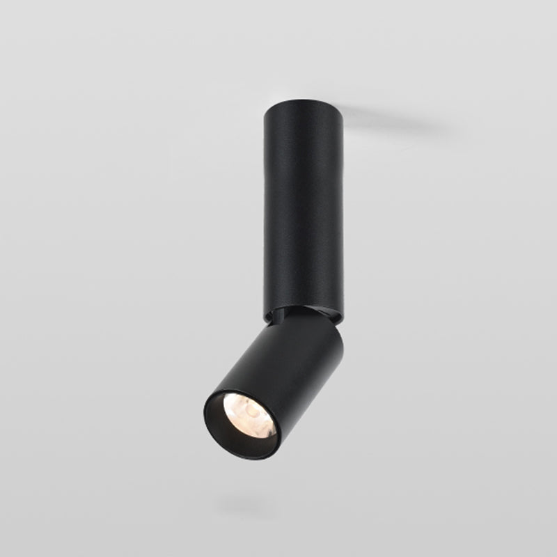 Pipe Shaped Kitchen Downlight Metal LED Simplicity Flush Mount Ceiling Light Fixture