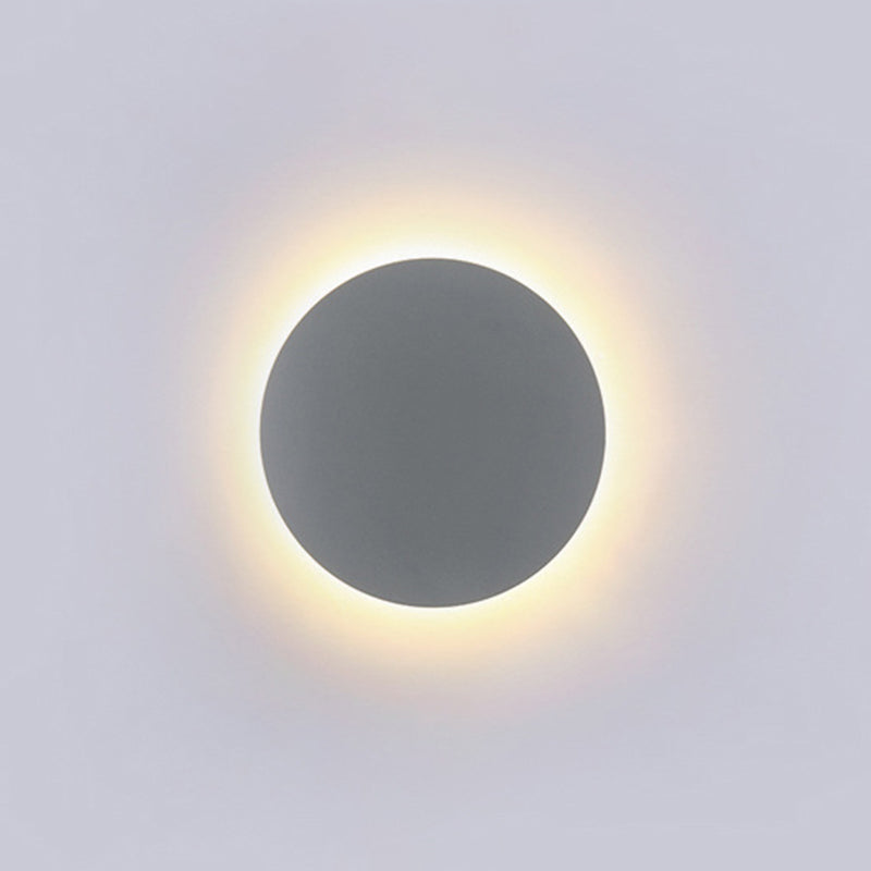 Runde Einfachheit LED WALS LIGHT MODERNE Treppenkorridor Corridor Leuchten Licht in warmem Licht