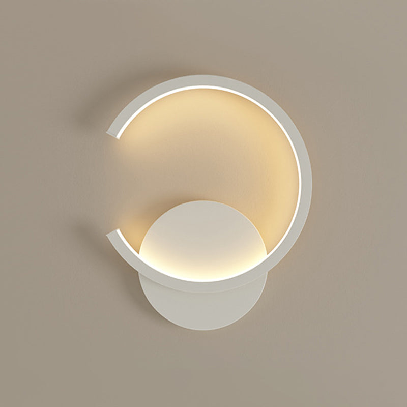 Modern Minimalist style Linear Sconce Light Fixtures Metal Wall Lighting for Bedroom