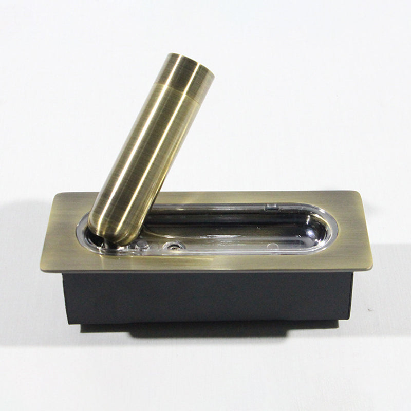 Minimalism Embedded LED Wall Light Modern Style Metal Bedside Reading Lamp for Bedroom