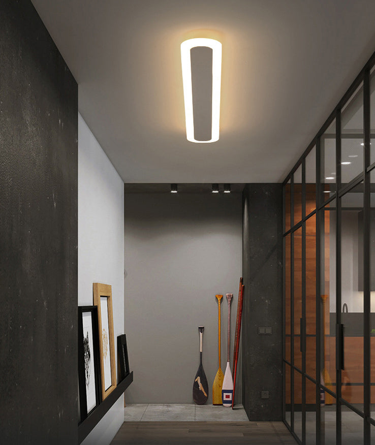 Modern Minimalist Style Linear Wall Sconce Lights Metal Wall Lighting for Living Room