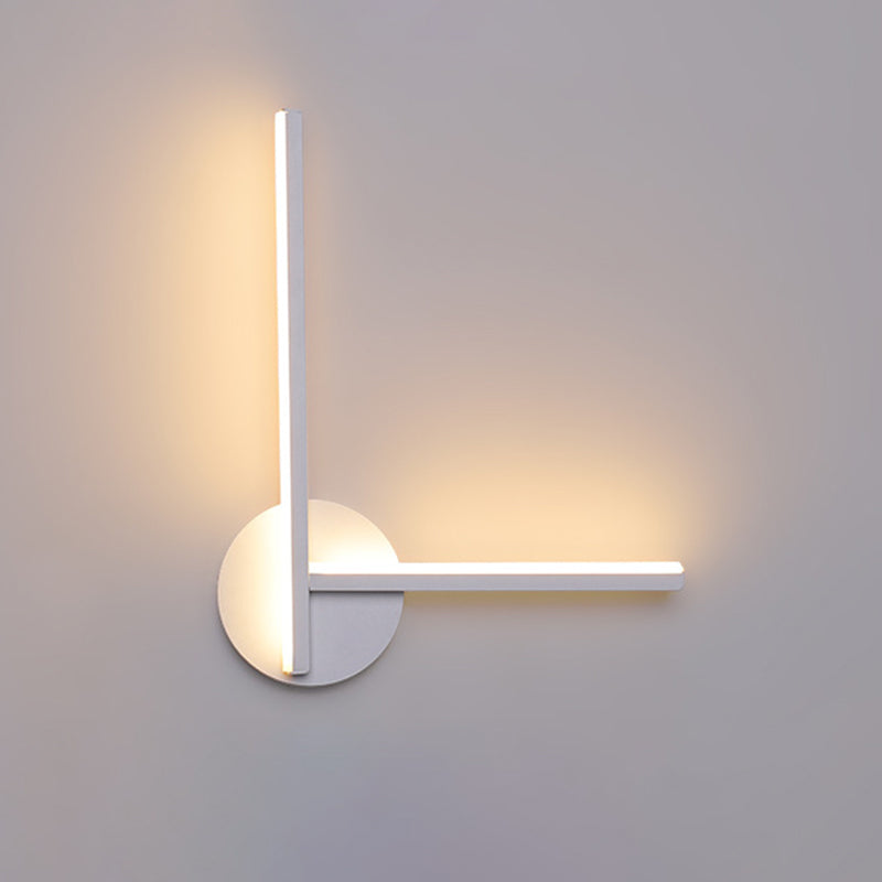 Lampade a sconde lineari in stile minimalista moderno lampade a parete in metallo