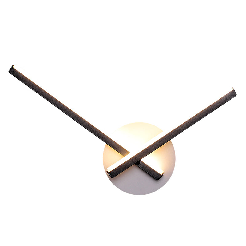 Lampade a sconde lineari in stile minimalista moderno lampade a parete in metallo